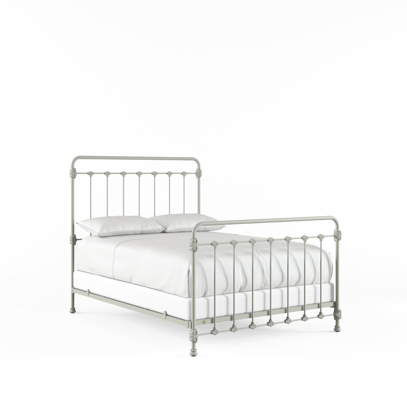 Lit 160 pour clôture | Norme complète, Vert sauge, Grand lit