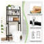 Armoire de rangement en bambou au-dessus de la toilette-740231176
