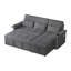 3 Seater Chenille Sofa Bed-23751046