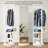 Full Length Indoor Mirror, Full Length Mirror, 360° Rotating Mirror With Storage For Bedroom Living Room