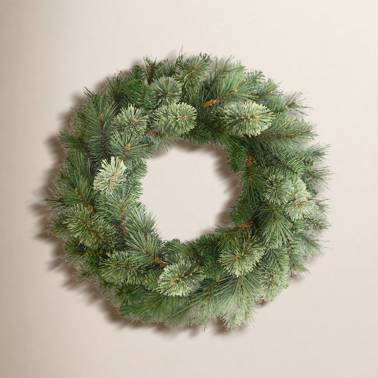 24 Inch Artificial Teton Pine Christmas Wreath