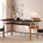 Minimally designed rock dining table-106586536