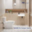 Toilette allongée compacte une pièce à double chasse 1,1 / 1,6 GPF Tucson de 26 po de profondeur (siège inclus)