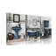 3 Piece Wrapped Canvas Print-164442331