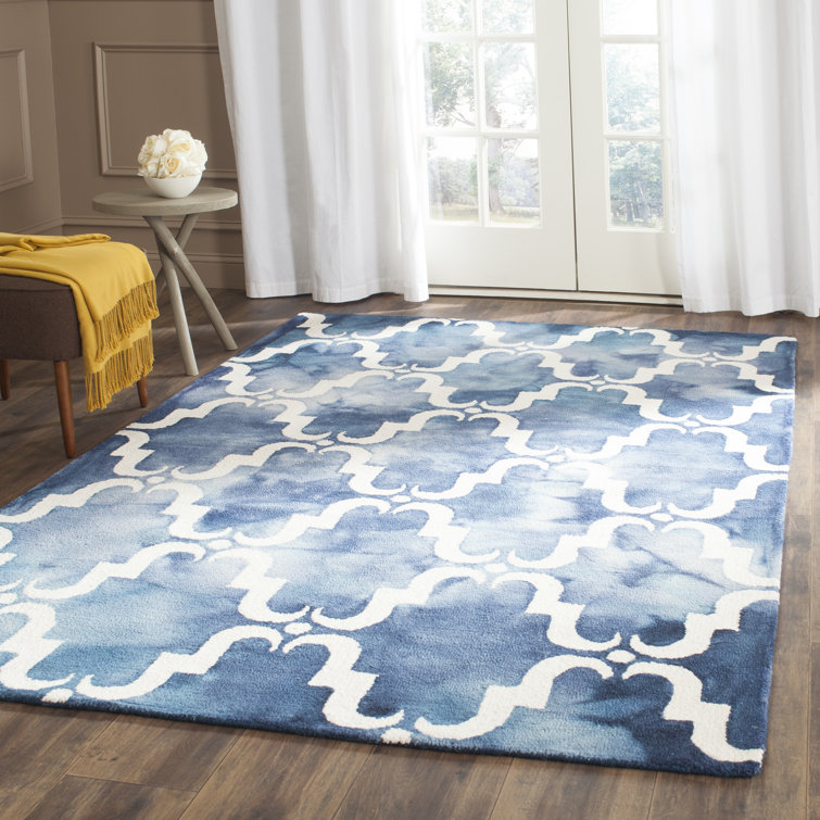 Demmer Hand Tufted Wool Geometric Rug