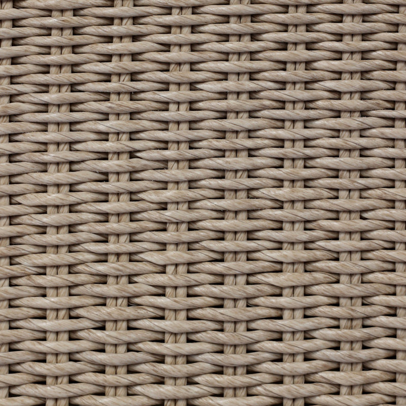 KOE Outdoor Lounge Chair, Vegro Cream, Vintage White
