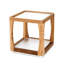 Limited 400 Outdoor Square Teak Side Table