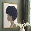 «Heavenly Hair I», reproduction encadrée - bois massif-1928280994-1928280998