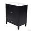 Meuble-lavabo 30 po avec lavabo style rétro-799934534