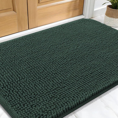 Dog Door Mat For Muddy Paws  Absorbs Moisture And Dirt Absorbent Non Slip Washable Doormat Quick Dry Chenille Mud Mat Entry Indoor Entryway Carpet For Inside Floor