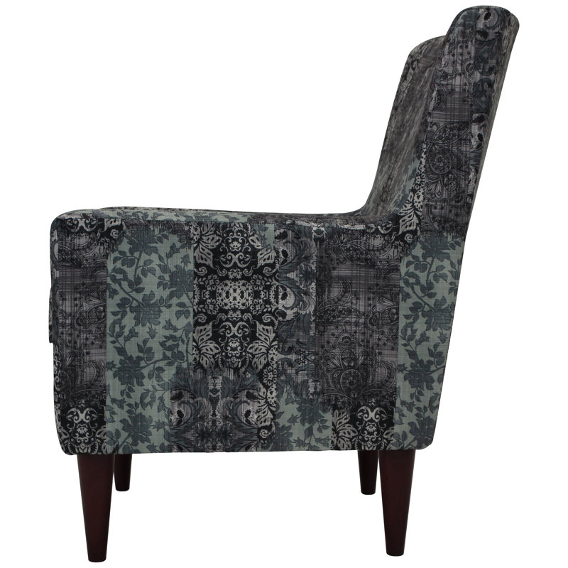Roudebush Upholstered Armchair, Slate