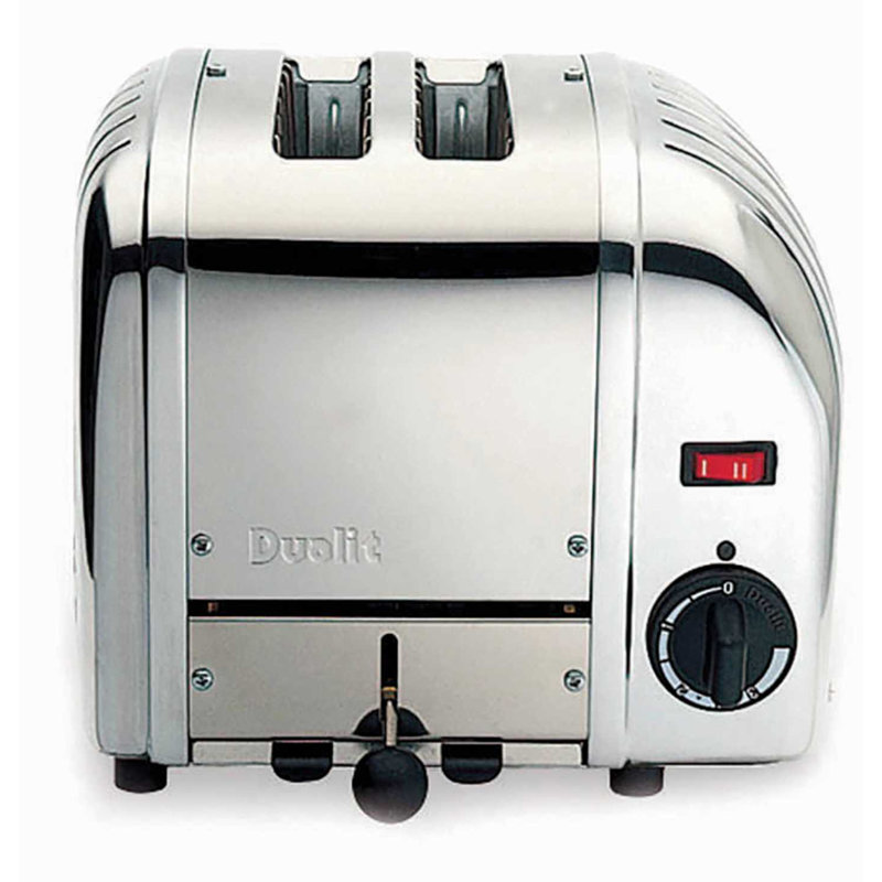 Dualit Vario 2 Slice Classic Toaster, Stainless Steel