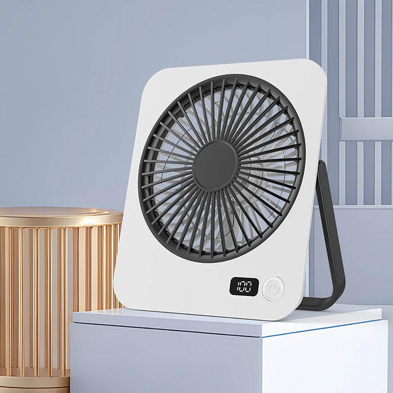 Ventilateur de bureau mural / extérieur mural / mural numérique Kondieu 2025, Green