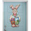 Spring Wreath Bella Bunny Wooden Door Hanger