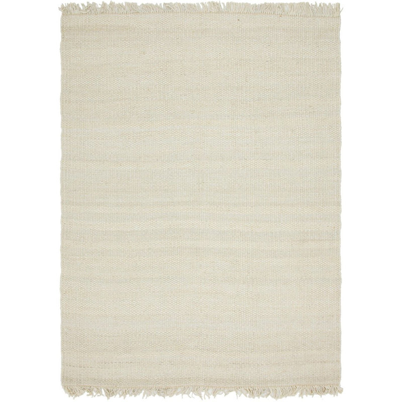 Tapis crème tressé à la main Jolie, Rectangle 6 pi x 9 pi