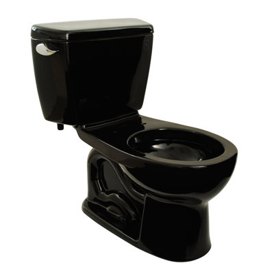 Eco Drake® Round Two-Piece Toilet (Seat Not Included)