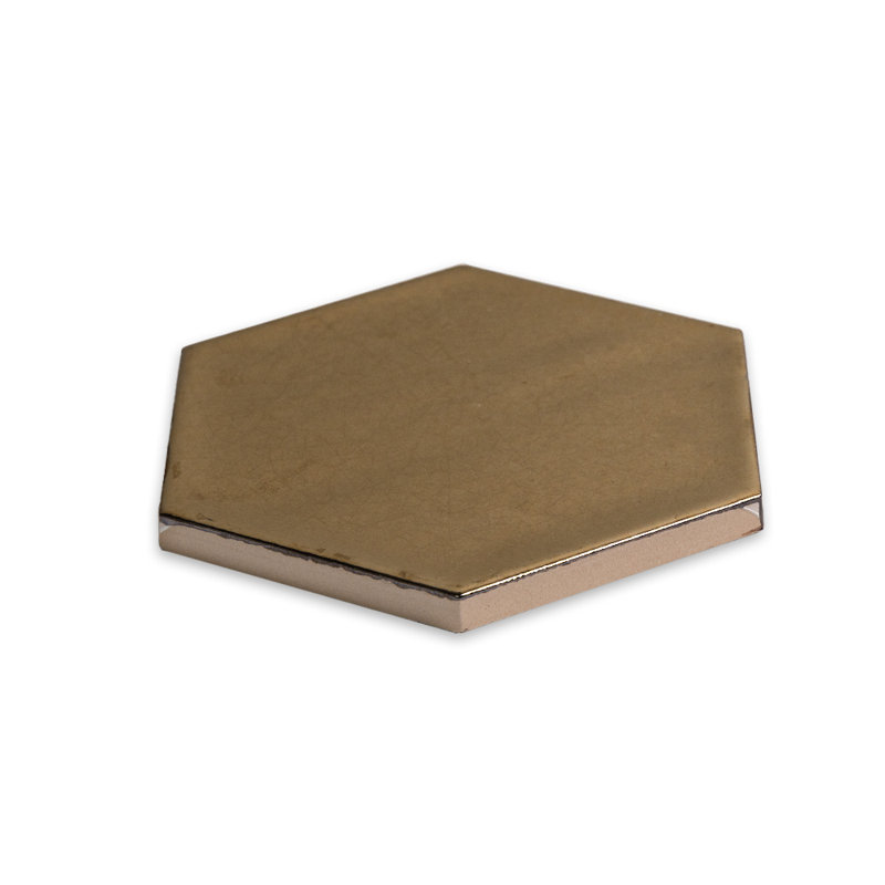 Carreau de céramique murale brillante 4,5 po x 5 po Midas