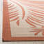 Tapis floral beige / terracotta-21412049