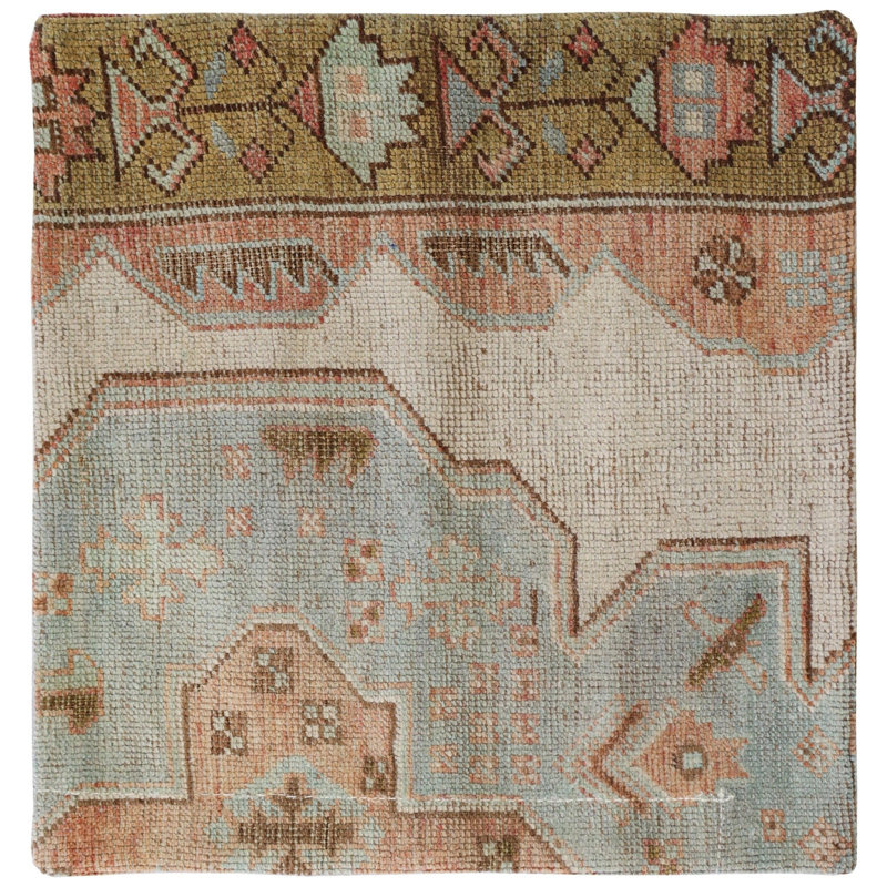 Housse de coussin en mélange de laine et coussins