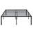 King Size Heavy Duty Metal Bed Frame In Black - Quick & Simple Assembly, No Squeak Or Shaking, Supports 1000 Pounds, Even Mattress Support, Under Space For Storage, Leg Holes Quiet Setup, Noise Pound-1073439287