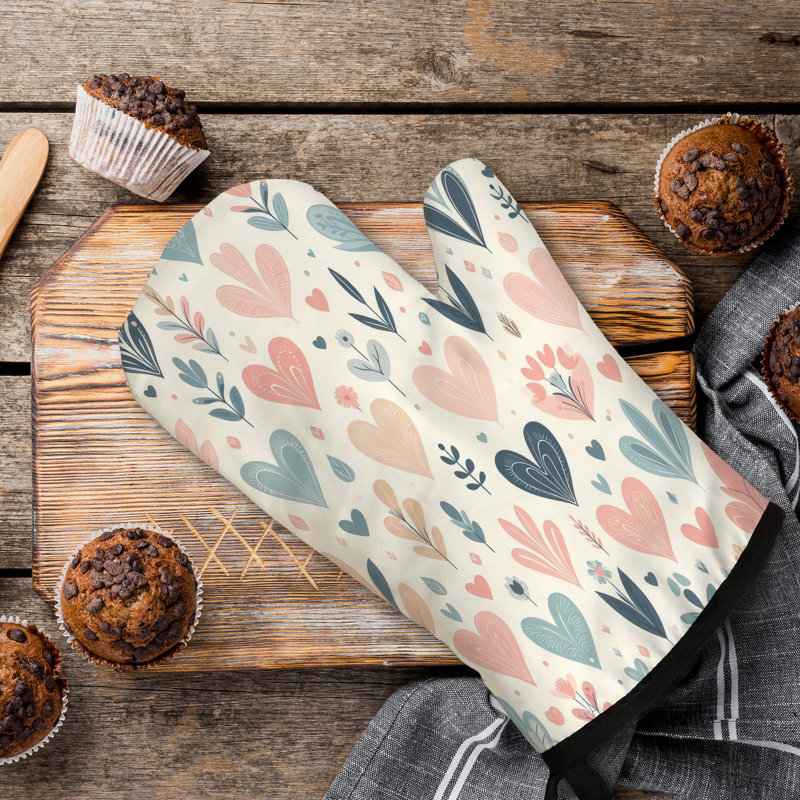 Apprendre en teintes douces Oven Mitt