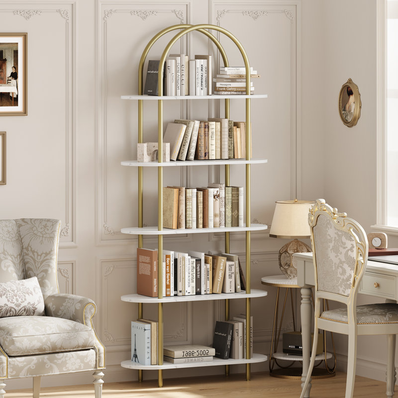 Bibliothèque à 5 niveaux Modern