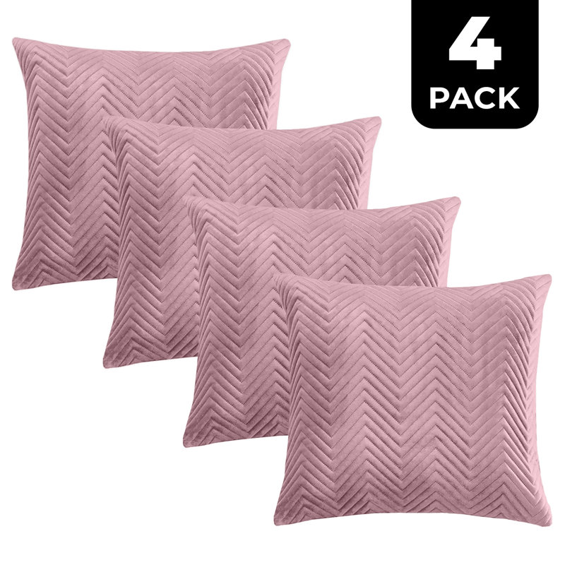 Square Cushion Cover, Pink
