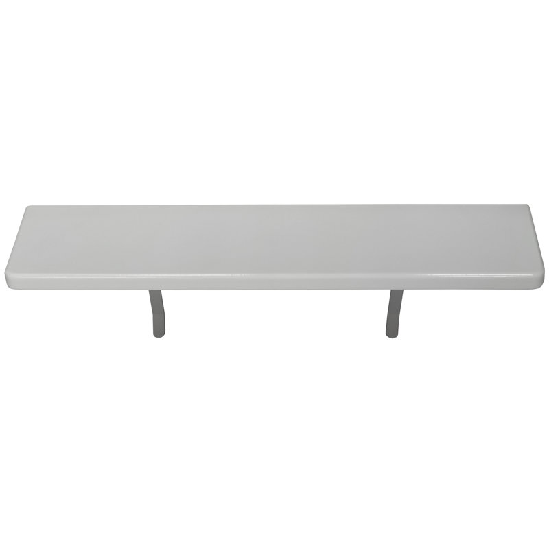 Floating Shelf with Adjustable Shelves, 2cm H x 60cm W x 15cm D