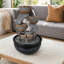 Fontaine d'intérieur pour table avec fontaine et lumière à DEL Fontaine d'intérieur pour bureau avec pompe automatique pour la maison et le bureau