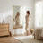 Aluminum Rectangle Bathroom Mirror, 60" x 30" Wall Mirror with Metal Frame Gold-273641497-271280974