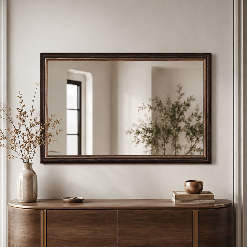 Midgegooroo Flat Mirror, 40" H x 28" W