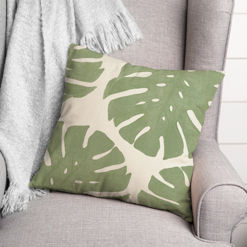Floral Throw Pillow