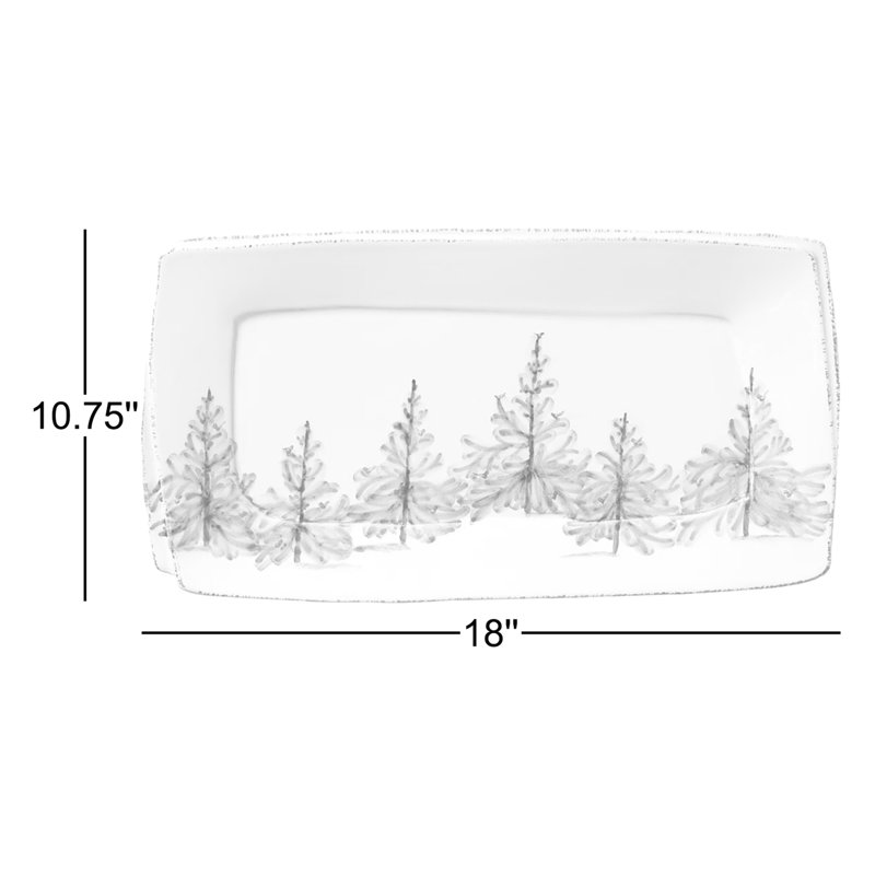 Melamine Lastra Holiday Melamine Platter