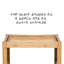 Banc de douche en bambou l 16,6 po Moraga
