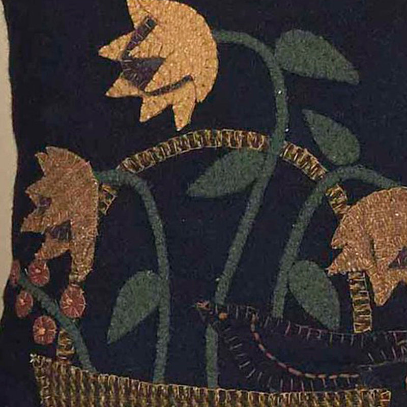 Wool Blend Throw Pillow