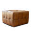 Hartlepool Leather Ottoman