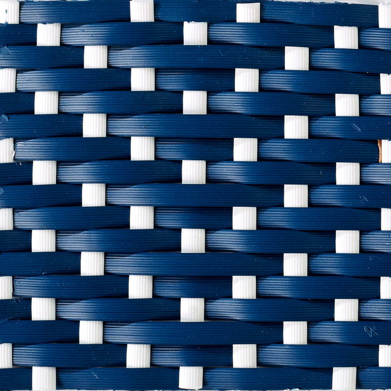 Tabouret Popplestone, Bleu marine à pois blancs, Tabouret de comptoir (siège d'une hauteur de 26,3