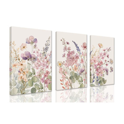3 Piece Wrapped Canvas Print