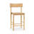 Foundation Solid Oak Wood Counter Stool