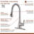 Mondawe Pull Down Kitchen Faucet-72651103