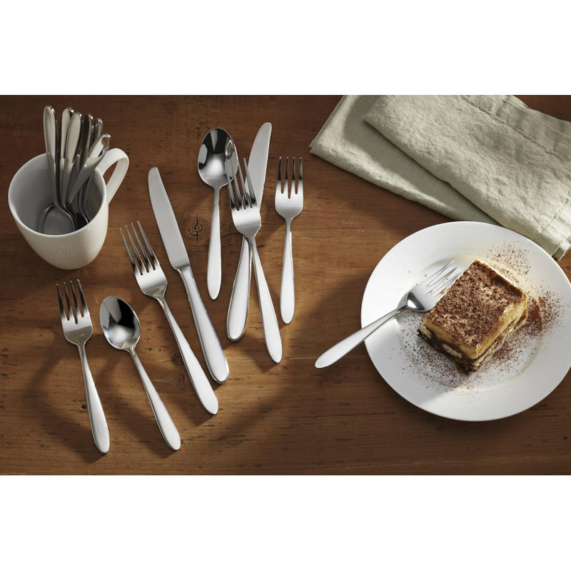 Mooncrest 45 Piece Everyday Flatware Set
