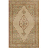 Zahra Wool Oriental Area Rug