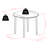 4 - Person Extendable Solid Wood Top Four Leg Base Dining Set