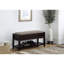 Banc avec rangement pour chaussures