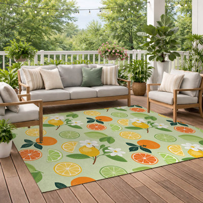 Tapis d'extérieur Sunny Citrus