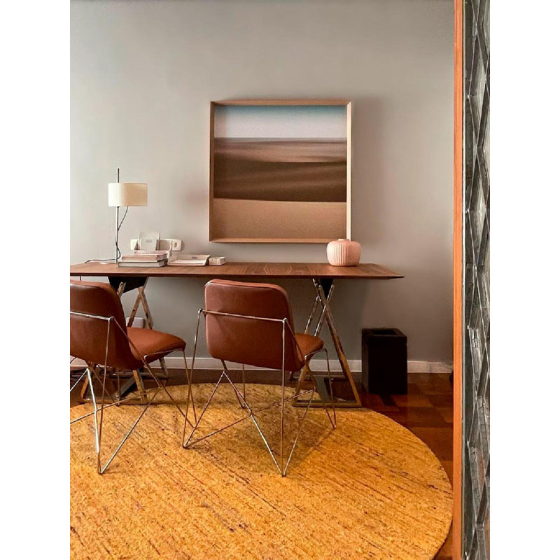 Holi Area Rug in Musturd, Rectangle 9' x 12'