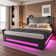 Upholstered Ottoman Storage Bed