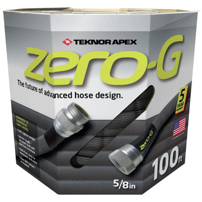 5/8" zero-G Lightweight, Kink-Resistant Garden Hose 4001-100