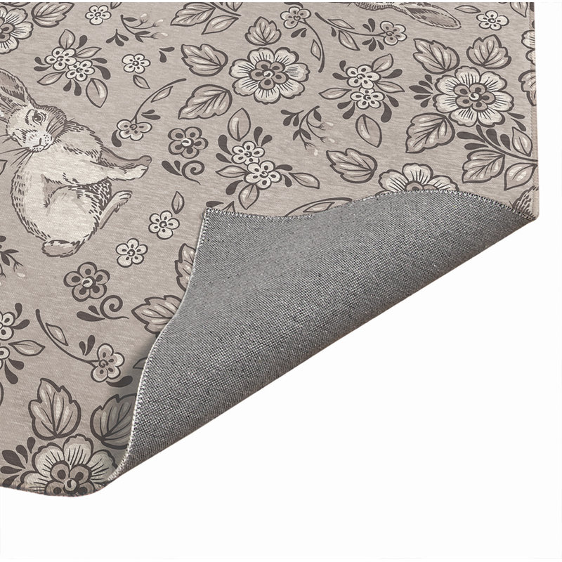Paillasson Bunny Toile, Naturel, L 36 po x L 60 po 
