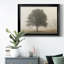 «Trees In The Fog I», reproduction encadrée de qualité supérieure - prête à être accrochée-457669456-457669463-457641819